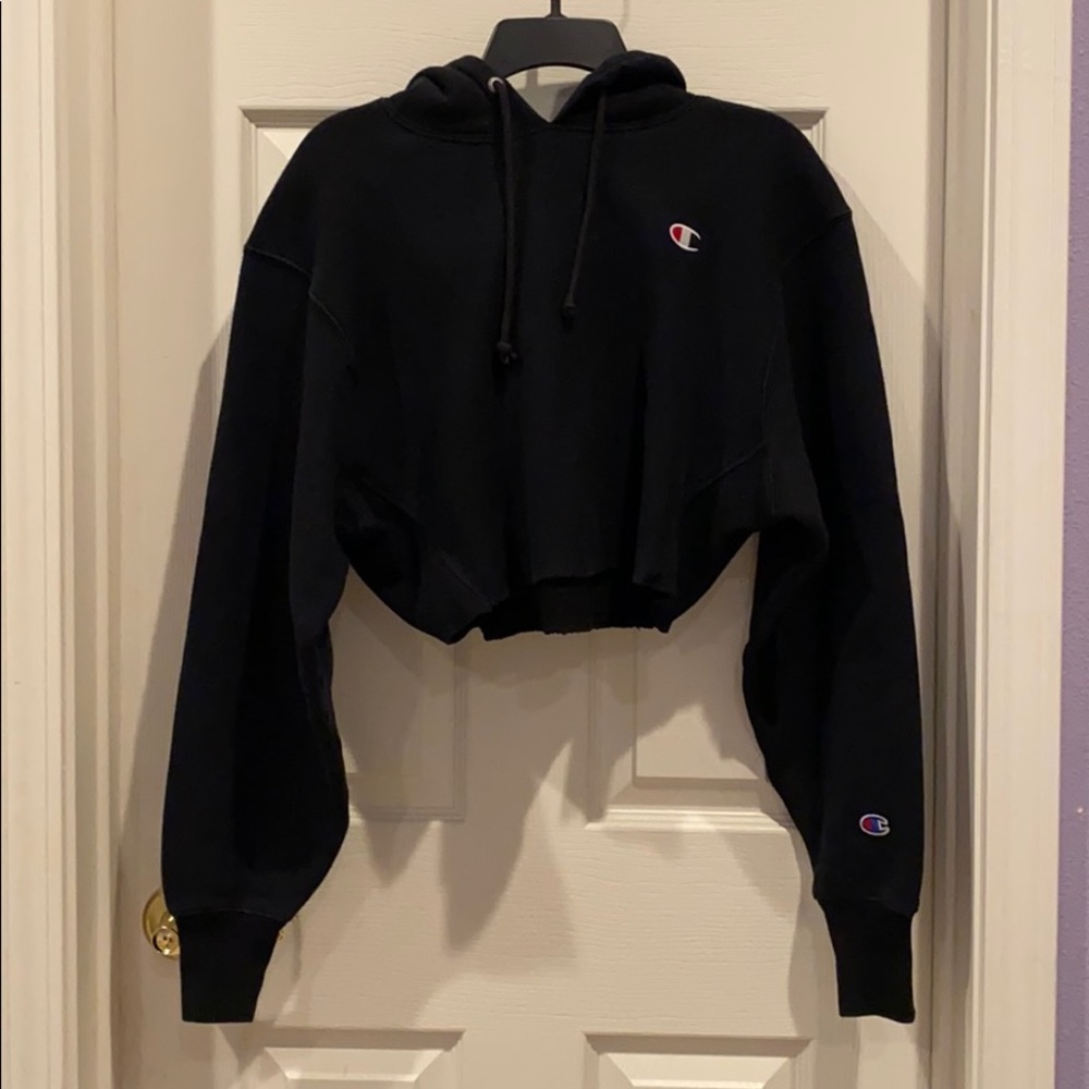 Cropped Champion Hoodie